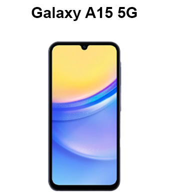 Galaxy A15 5G (AT&T / BOOST MOBILE / CRICKET / METRO BY T MOBILE / T MOBILE)